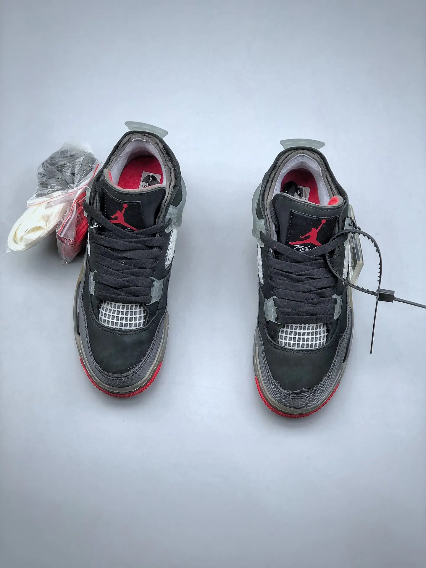 Air Jordan 4 Mid Black Silver Grey Basketball Shoes Review | YtaYta