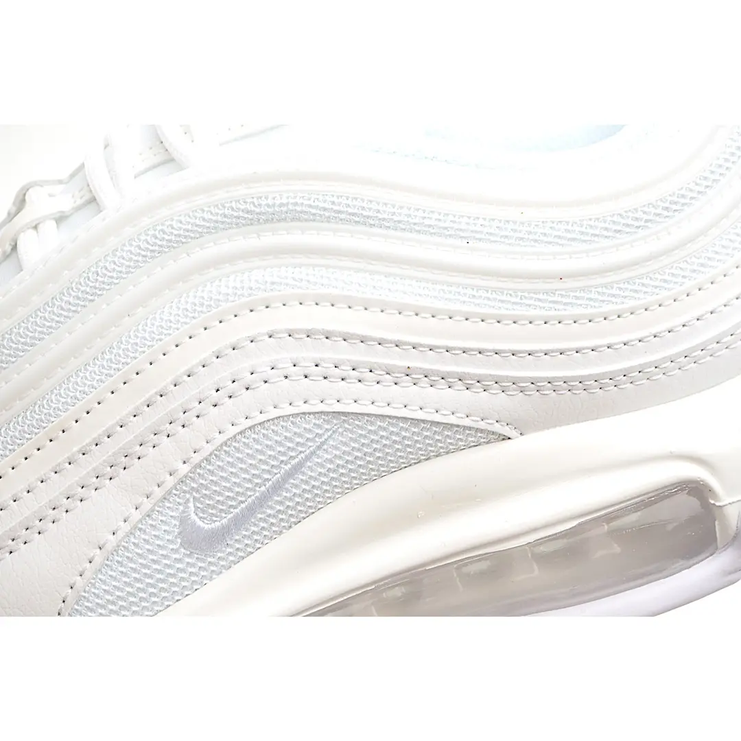 Nike Air Max 97 'Triple White' Casual Shoes Review | YtaYta