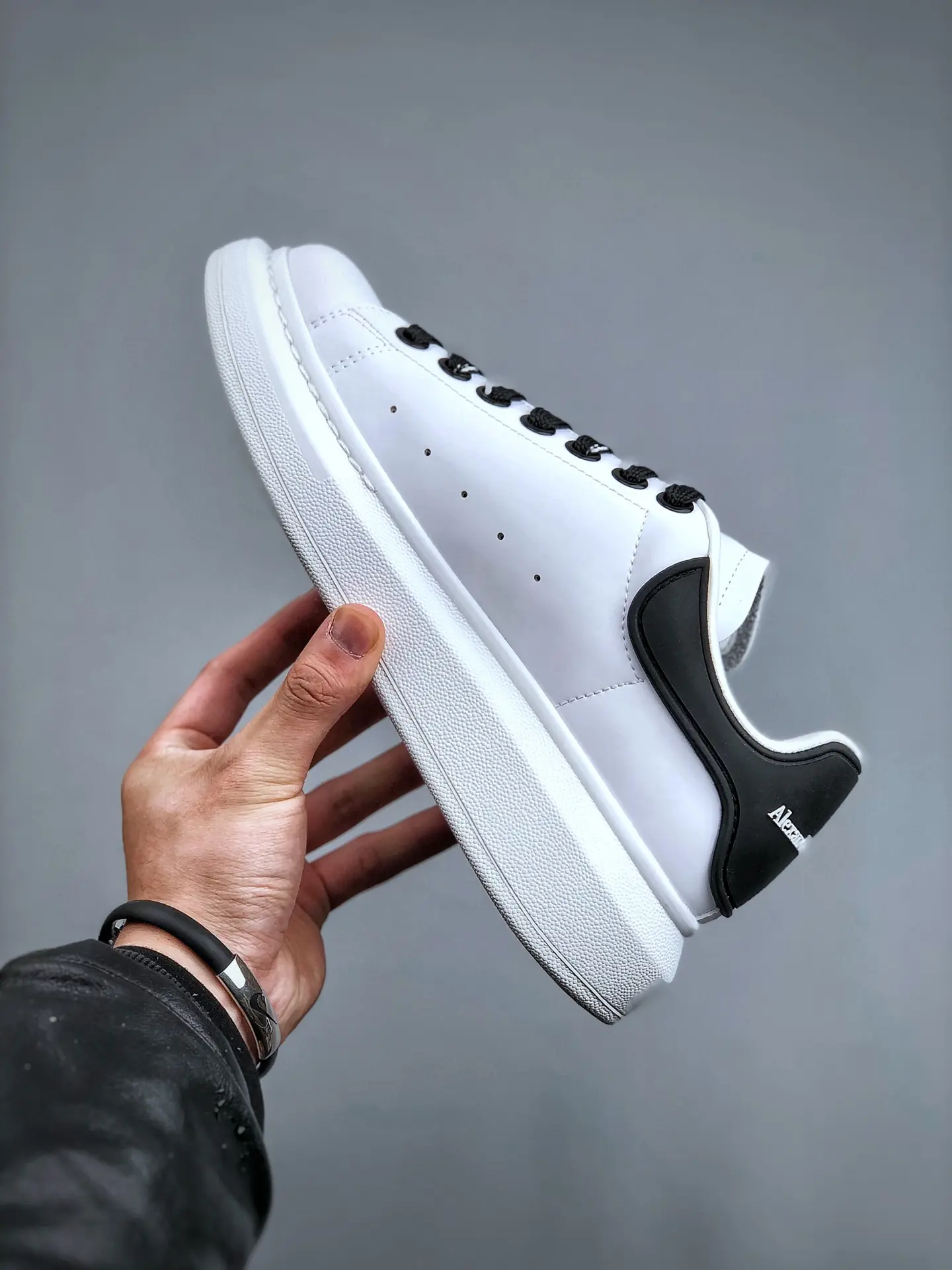 Alexander McQueen White Leather Casual Sneakers Review | YtaYta