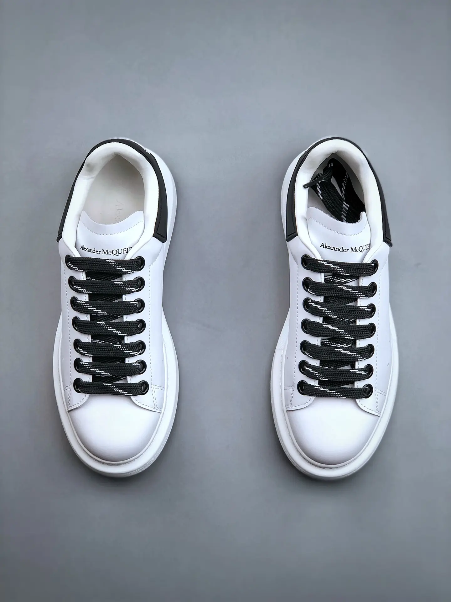 Alexander McQueen White Leather Casual Sneakers Review | YtaYta